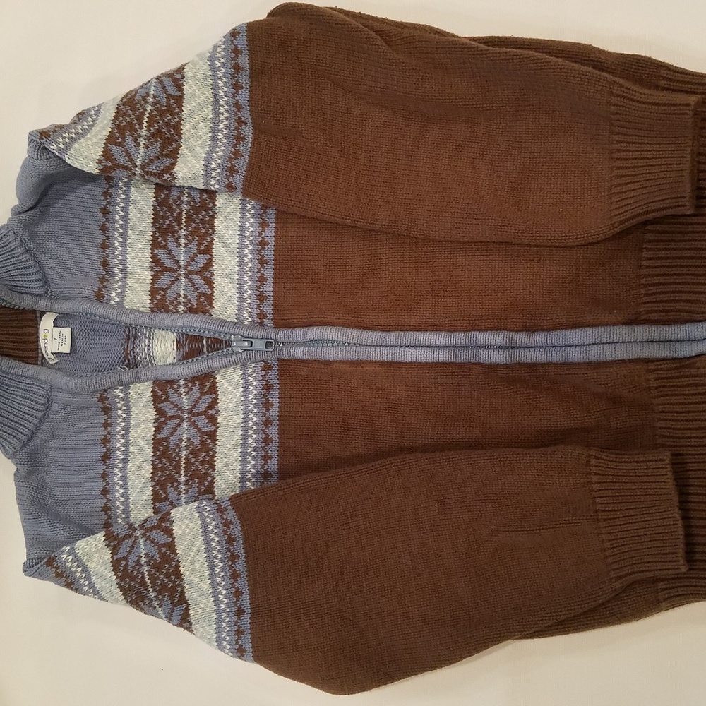 Green dog sweater